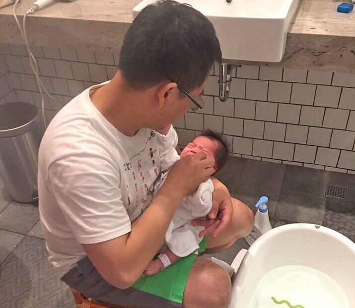 寶寶洗澡